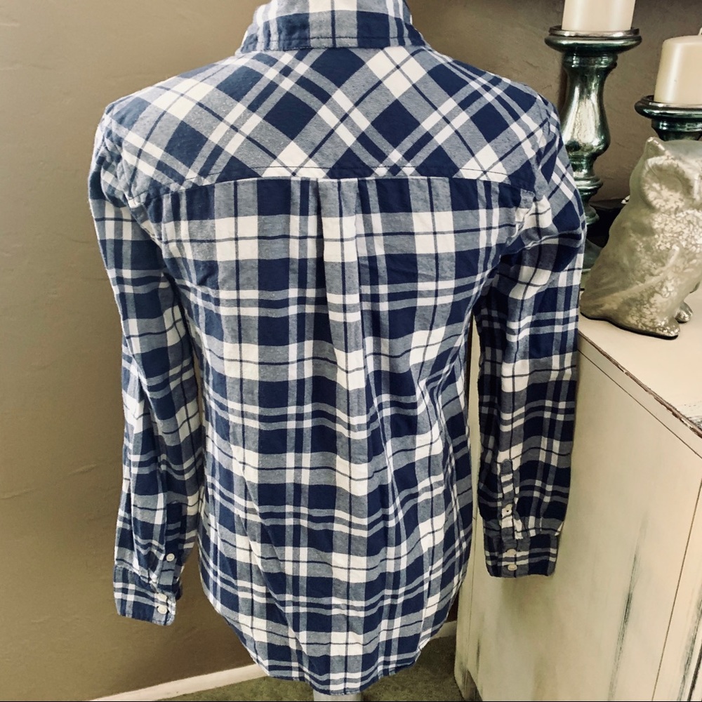 J. Crew Factory Flannel Shirt - Picture 6 of 6